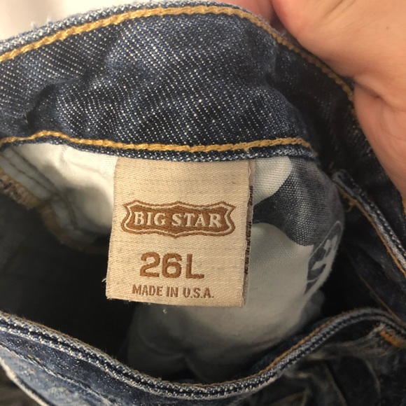Big Star jeans size 26 excellent condition - Picture 4 of 8